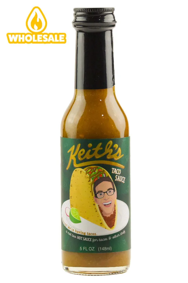 heatonist-keith-s-taco-sauce-piquante-148-ml-jalape-o image 1