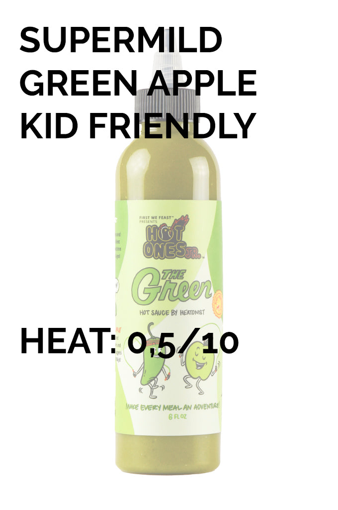heatonist-hot-ones-jr-the-green-sauce-piquante-pomme-verte-177-ml image 2