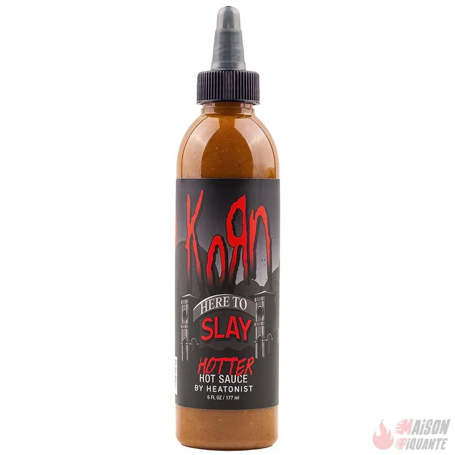 korn-here-to-slay-hotter-sauce-piquante-ananas-177-ml image 1