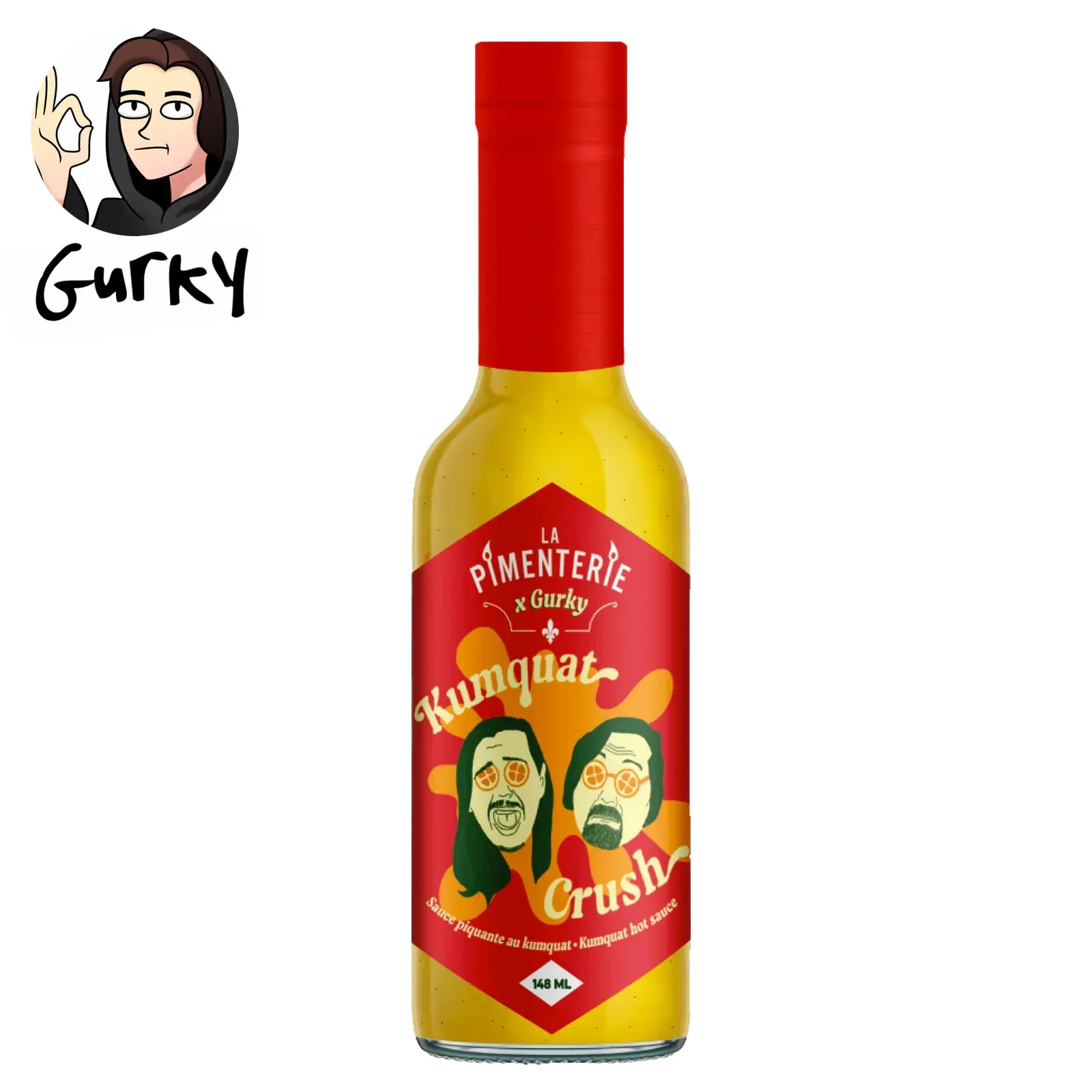 la-pimenterie-gurky-kumquat-crush-sauce-habanero-148-ml image 1