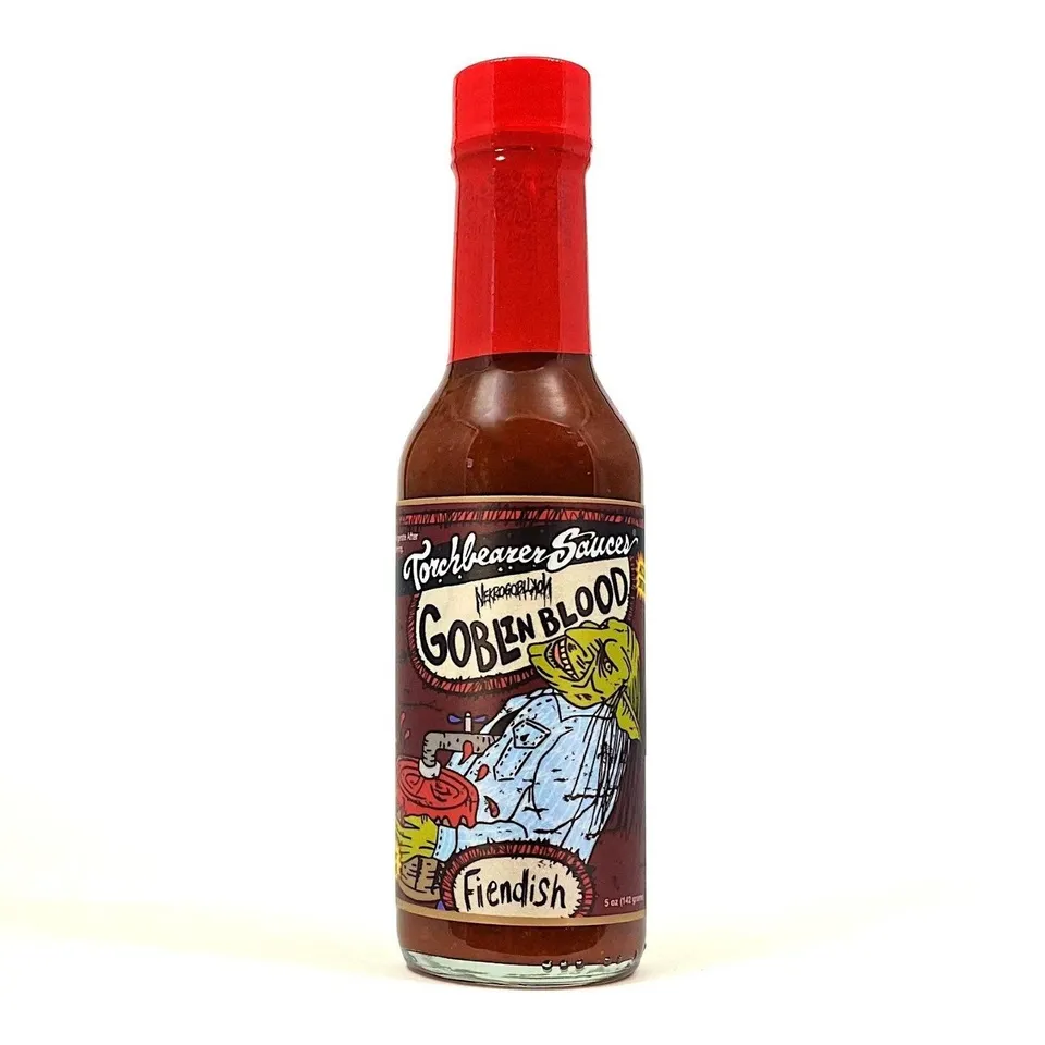 torchbearer-goblin-blood-sauce-piquante-carolina-reaper-148ml image 1