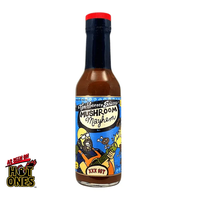 torchbearer-mushroom-mayhem-sauce-piquante-champignon-5oz image 1