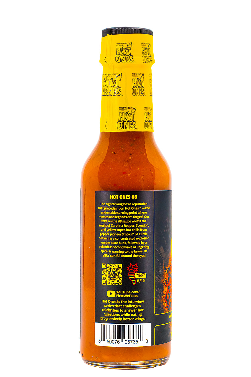heatonist-hot-ones-n-8-sauce-piquante-carolina-reaper-forte image 4