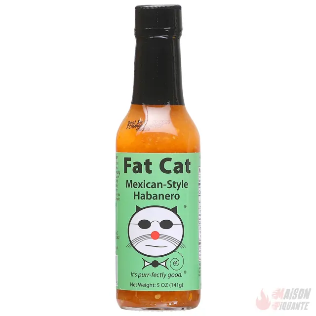fat-cat-mexican-style-habanero-sauce-piquante-verte-148-ml image 1