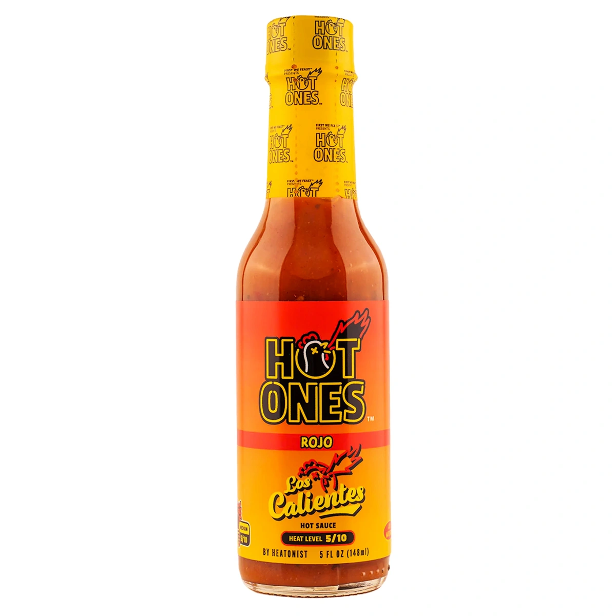 hot-ones-los-calientes-rojo-sauce-abricot-jalape-o-148-ml image 1