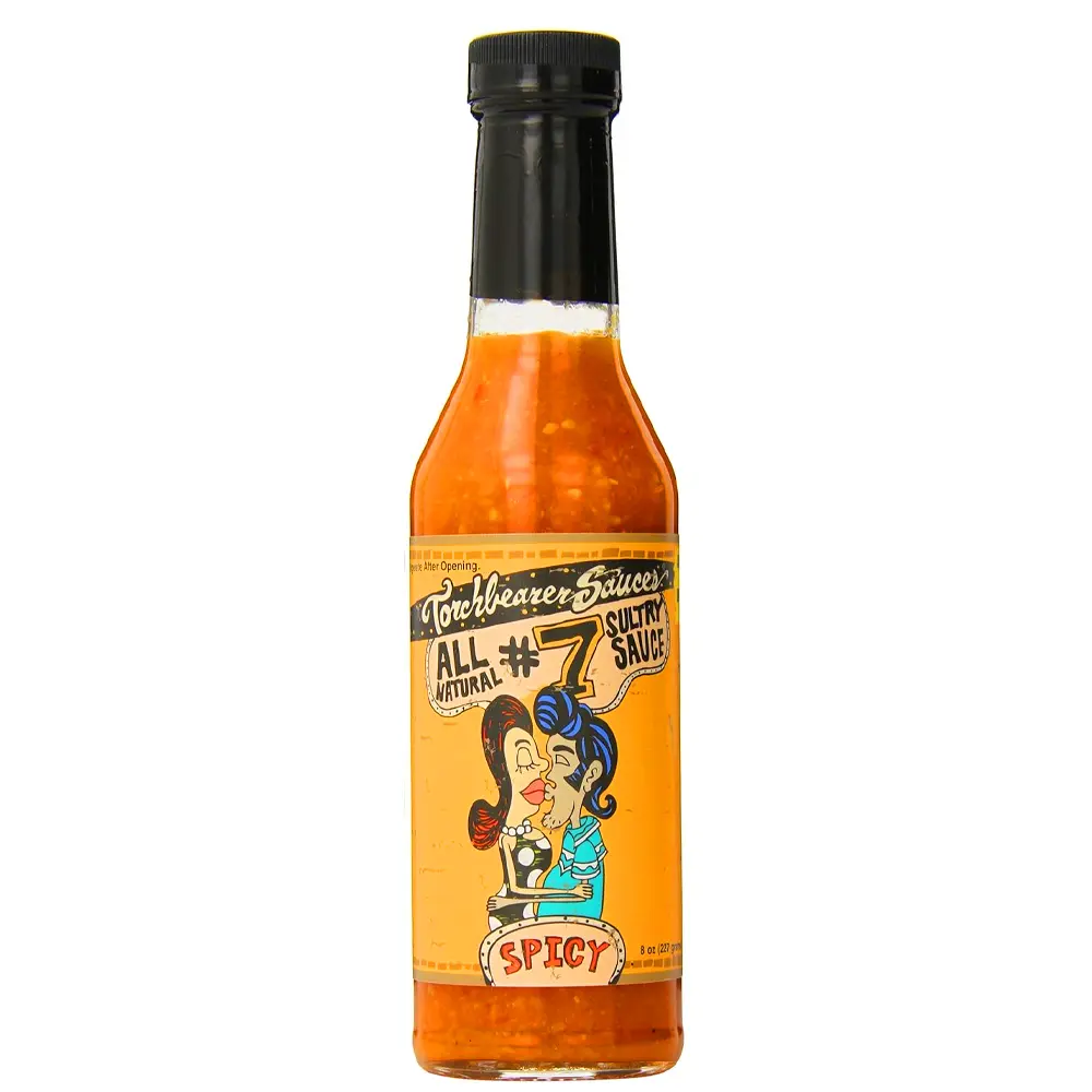 torchbearer-sultry-7-all-natural-sauce-piquante-148ml-carotte-habanero image 1
