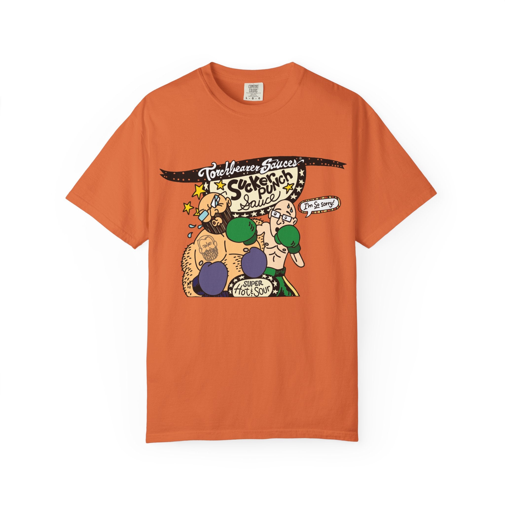 torchbearer-sucker-punch-t-shirt-coton-rouge-unisexe image 4