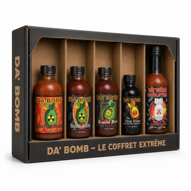 da-bomb-coffret-5-sauces-extr-mes-hot-ones-d-fi image 1