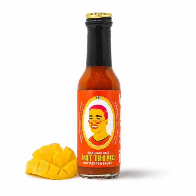 shaquanda-s-hot-tropic-sauce-piquante-mangue-papaye-gingembre image 1
