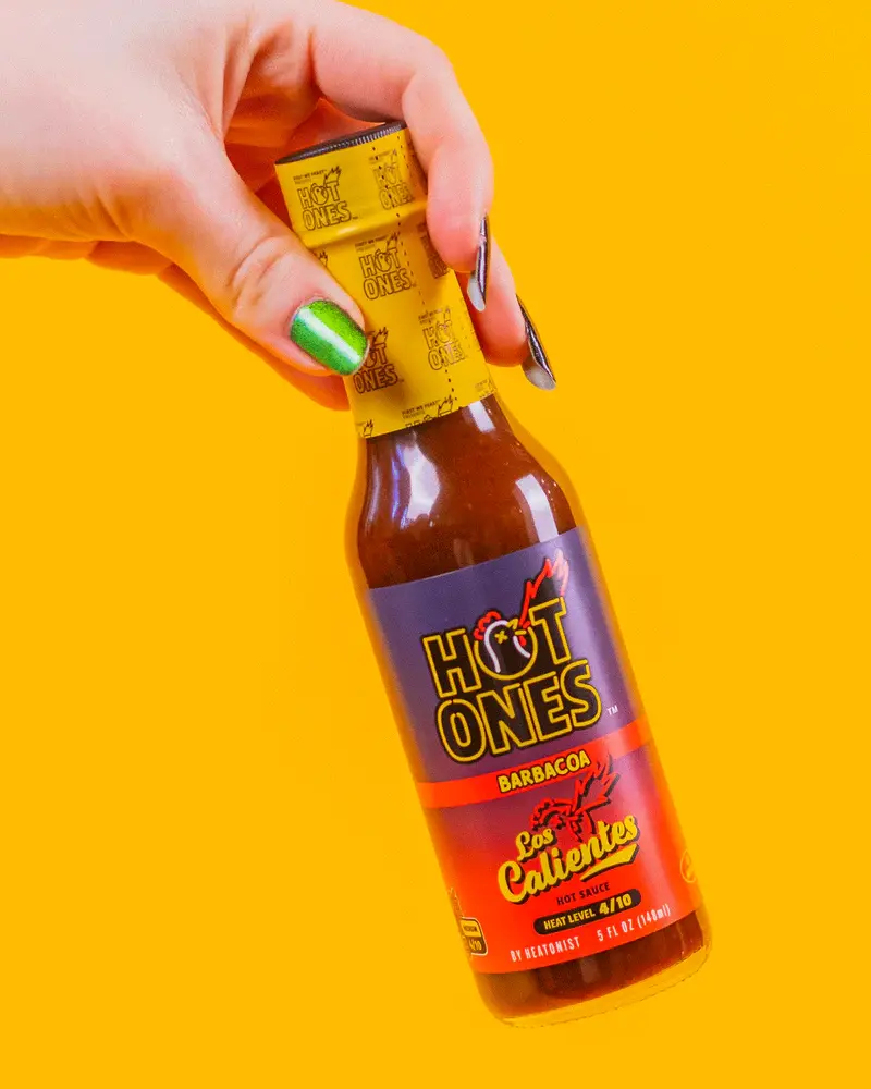 los-calientes-barbacoa-sauce-piquante-abricot-fum-148-ml image 2