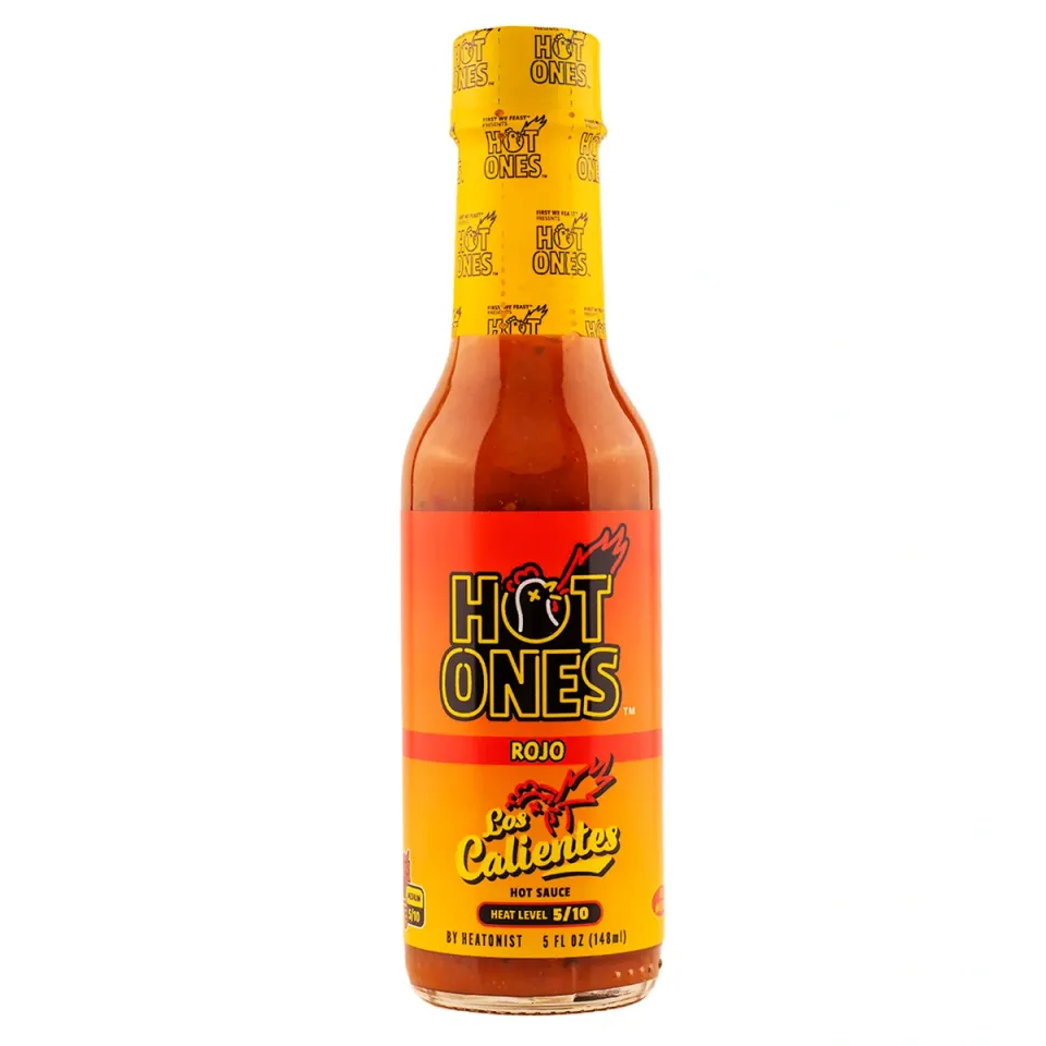 hot-ones-los-calientes-rojo-sauce-abricot-jalape-o-148-ml image 1