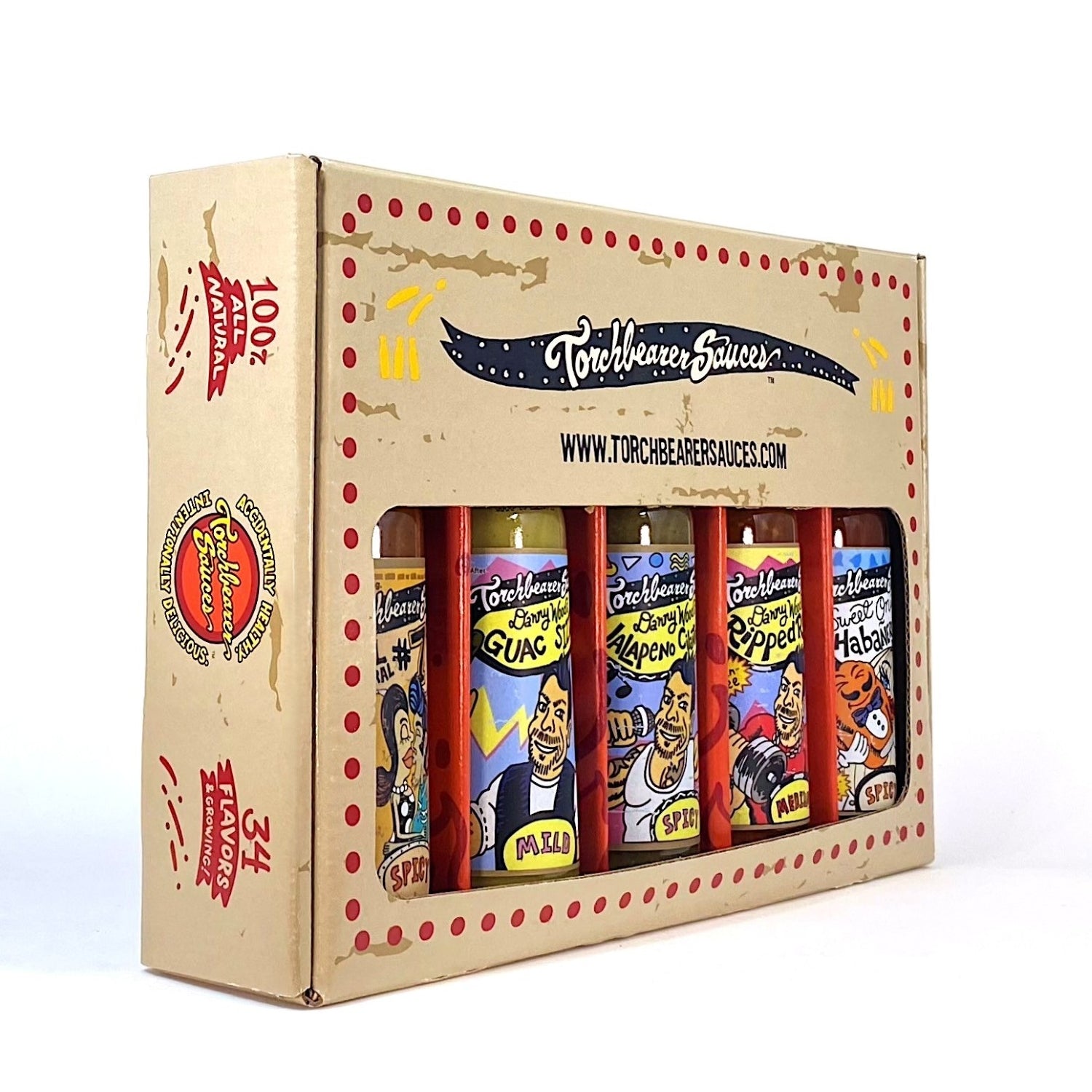 danny-wood-taco-night-coffret-5-sauces-tacos-doux-fort image 2