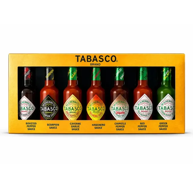 tabasco-sizzling-set-coffret-7-sauces-piquantes-7x150-ml image 1