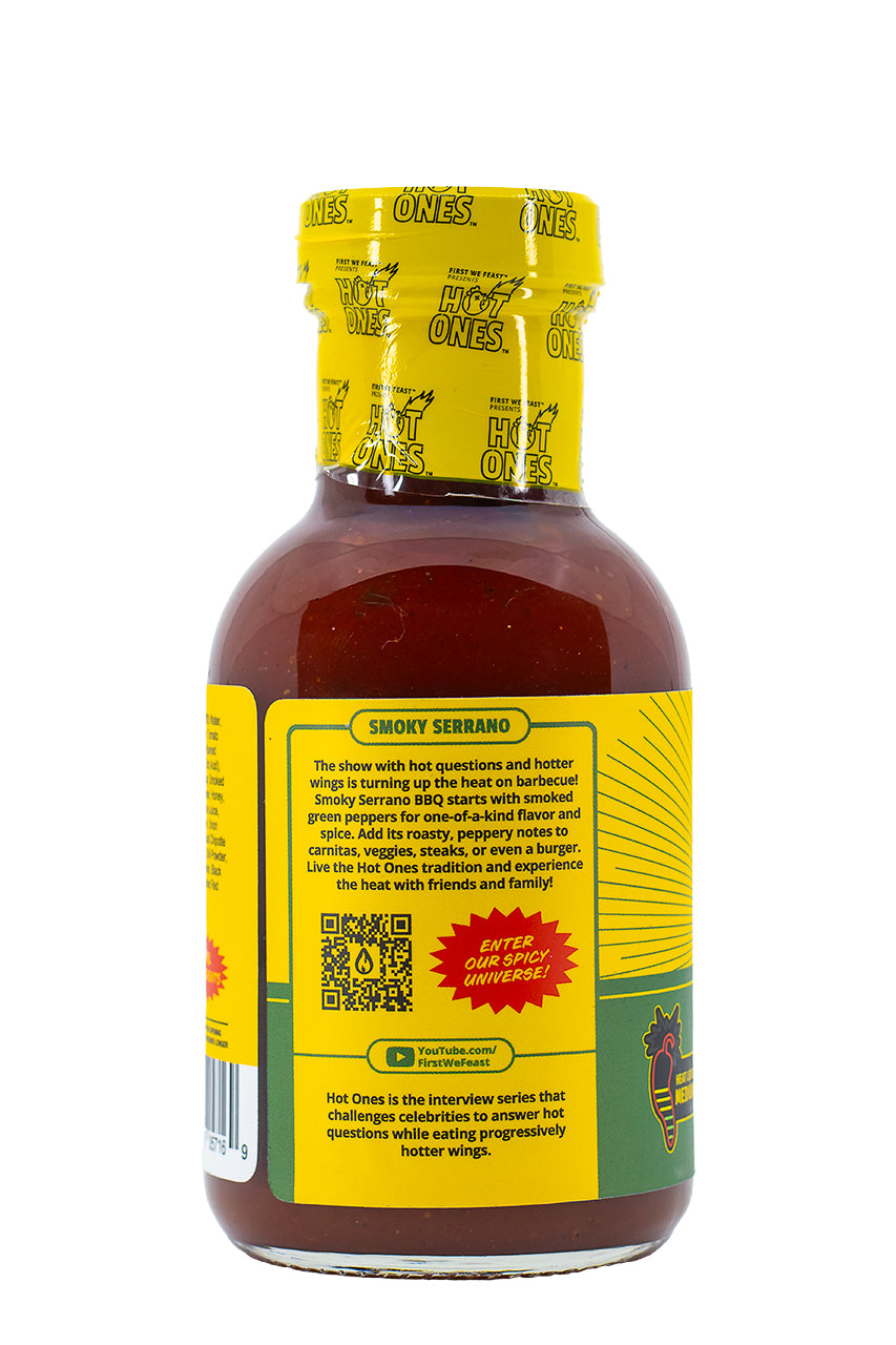 heatonist-smoky-serrano-sauce-barbecue-hot-ones-fum-e image 2