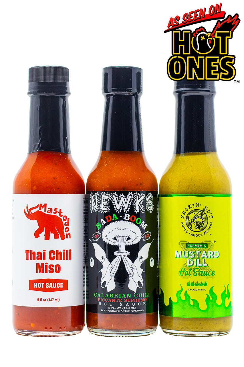 hot-ones-heat-pack-season-31-coffret-3-sauces-pepper-x image 2