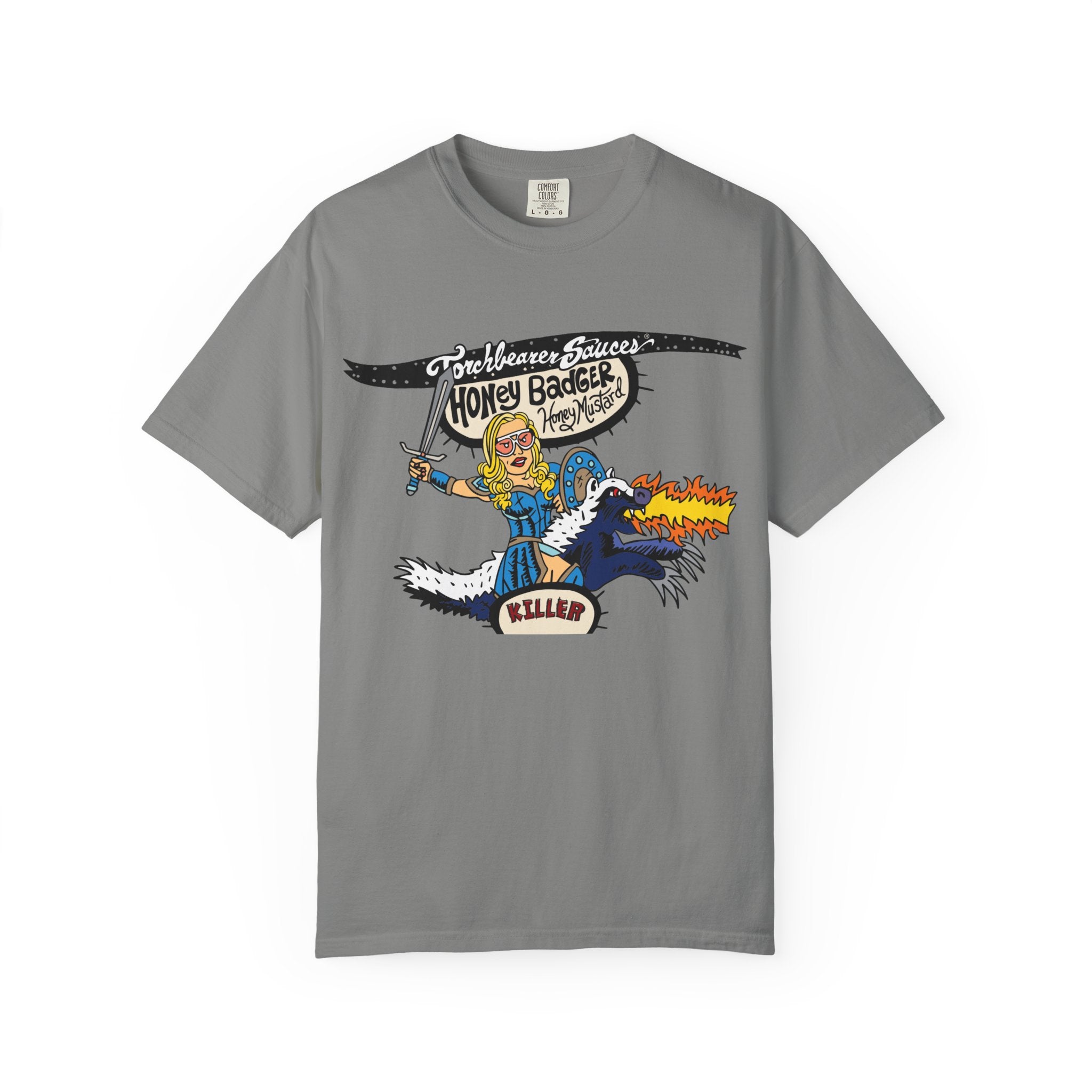torchbearer-honey-badger-t-shirt-coton-unisexe-graphique image 8