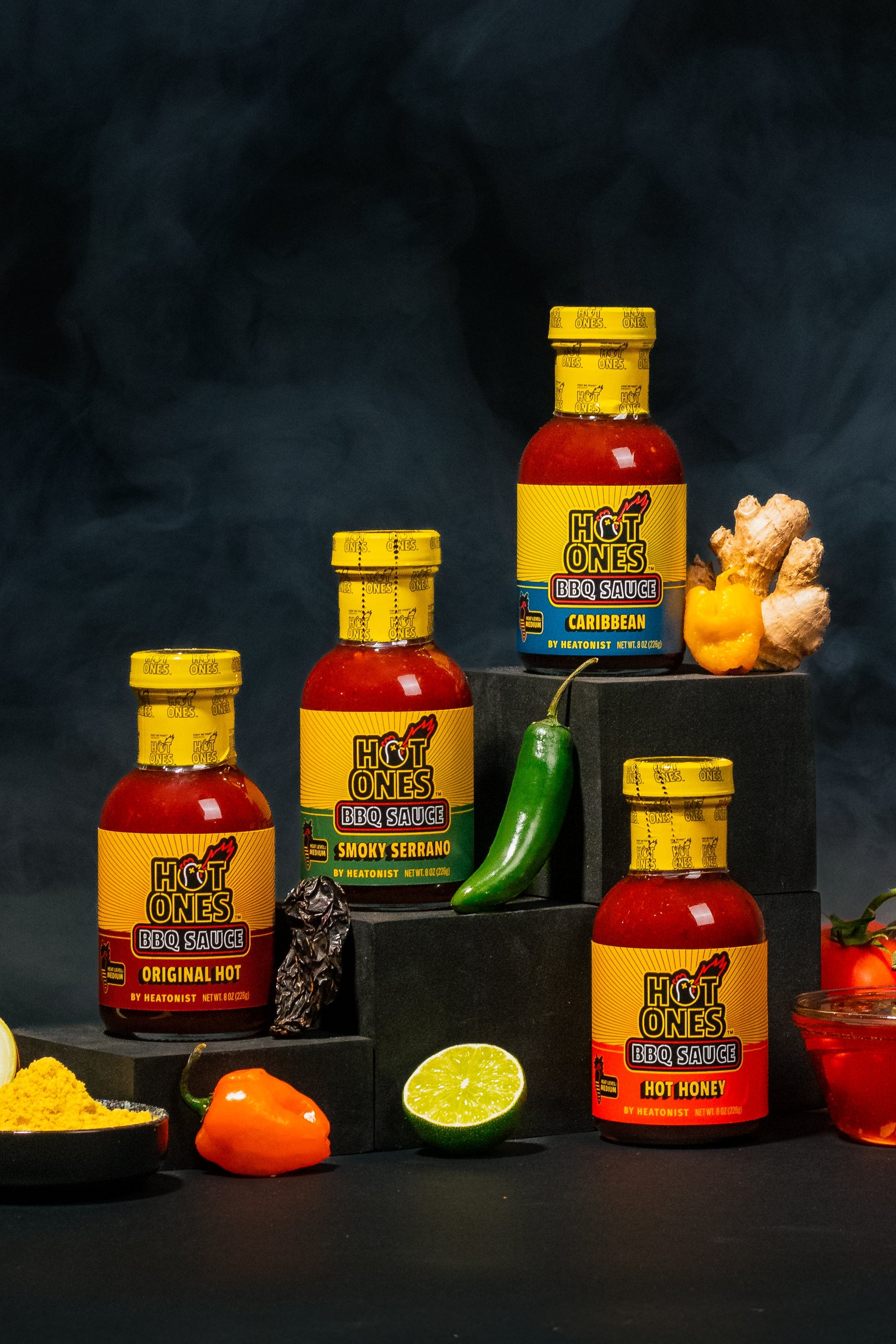 heatonist-hot-ones-bbq-trio-pack-3-sauces-barbecue image 6