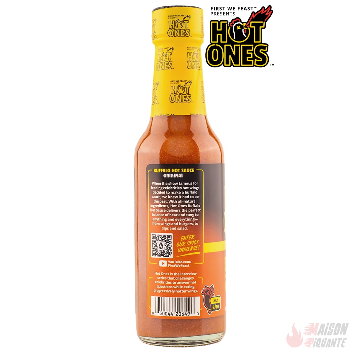 hot-ones-buffalo-original-sauce-paprika-beurre-148-ml-douce image 5