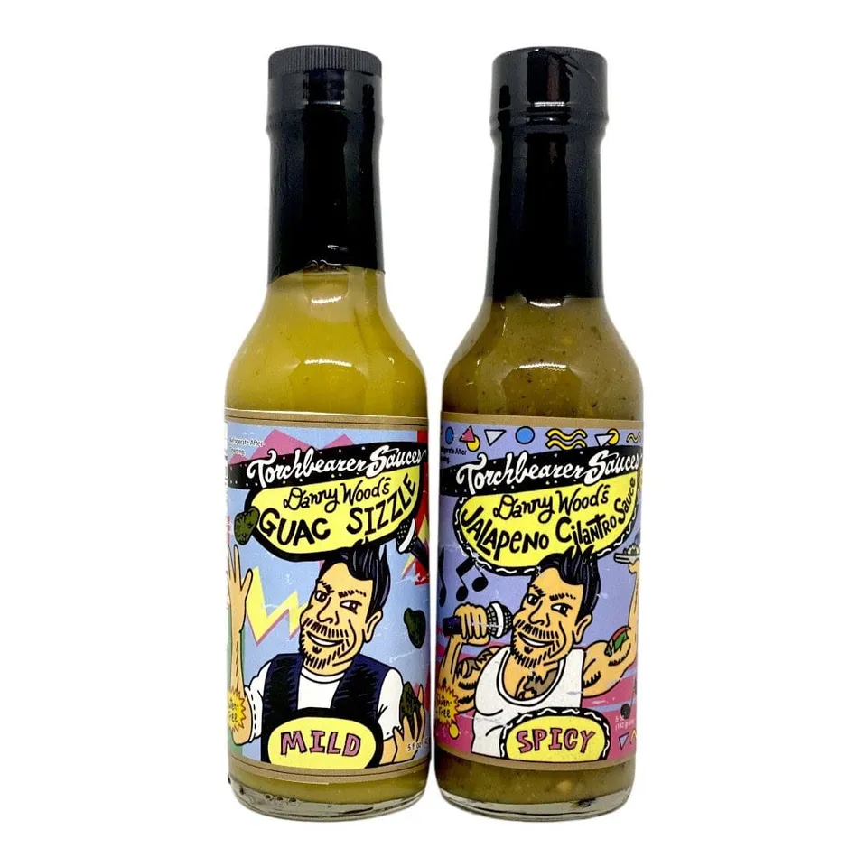 torchbearer-danny-wood-duo-sauce-piquante-2-jalape-o-avocat image 1