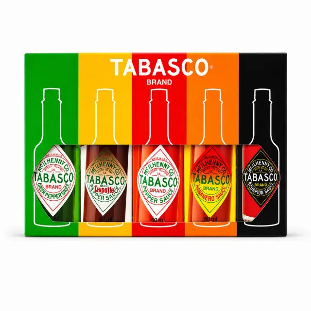 tabasco-coffret-5-sauces-piquantes-5x60-ml-hot-ones image 1