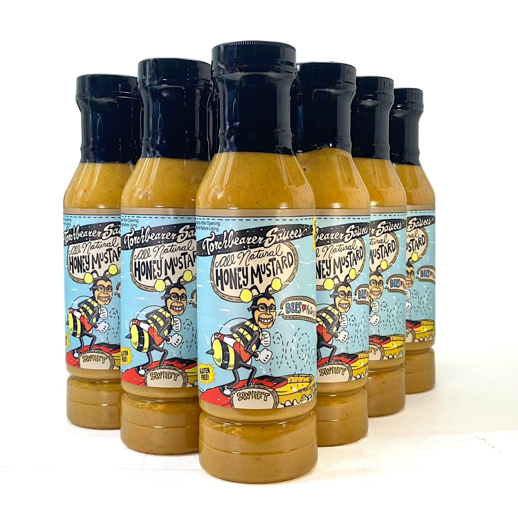 torchbearer-cases-of-twelve-sauce-moutarde-au-miel-lot-12-douce image 1