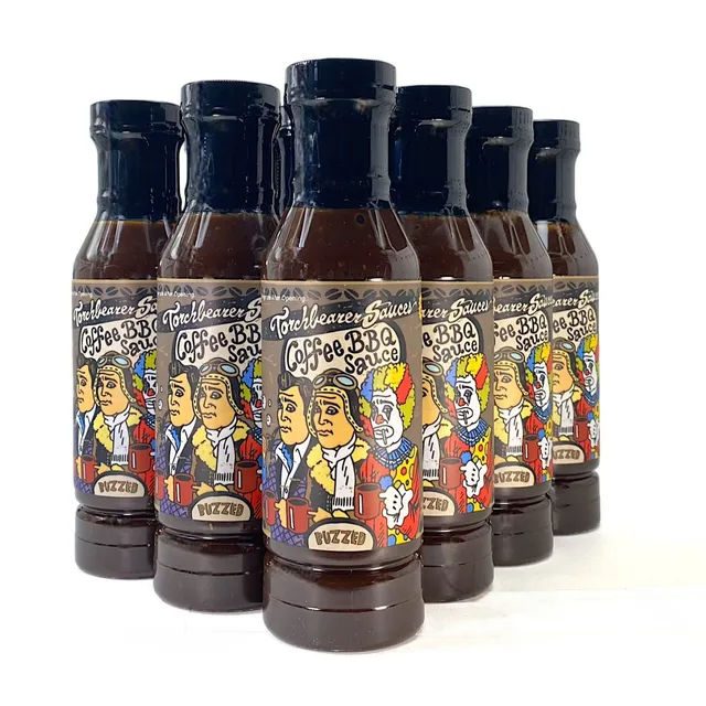 torchbearer-coffee-bbq-sauce-barbecue-caf-lot-de-12 image 1