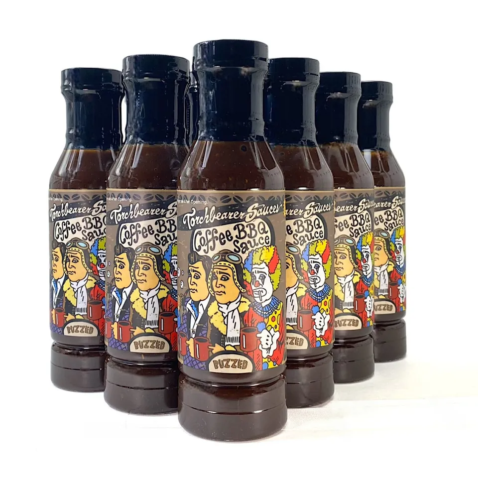 torchbearer-coffee-bbq-sauce-barbecue-caf-lot-de-12 image 1