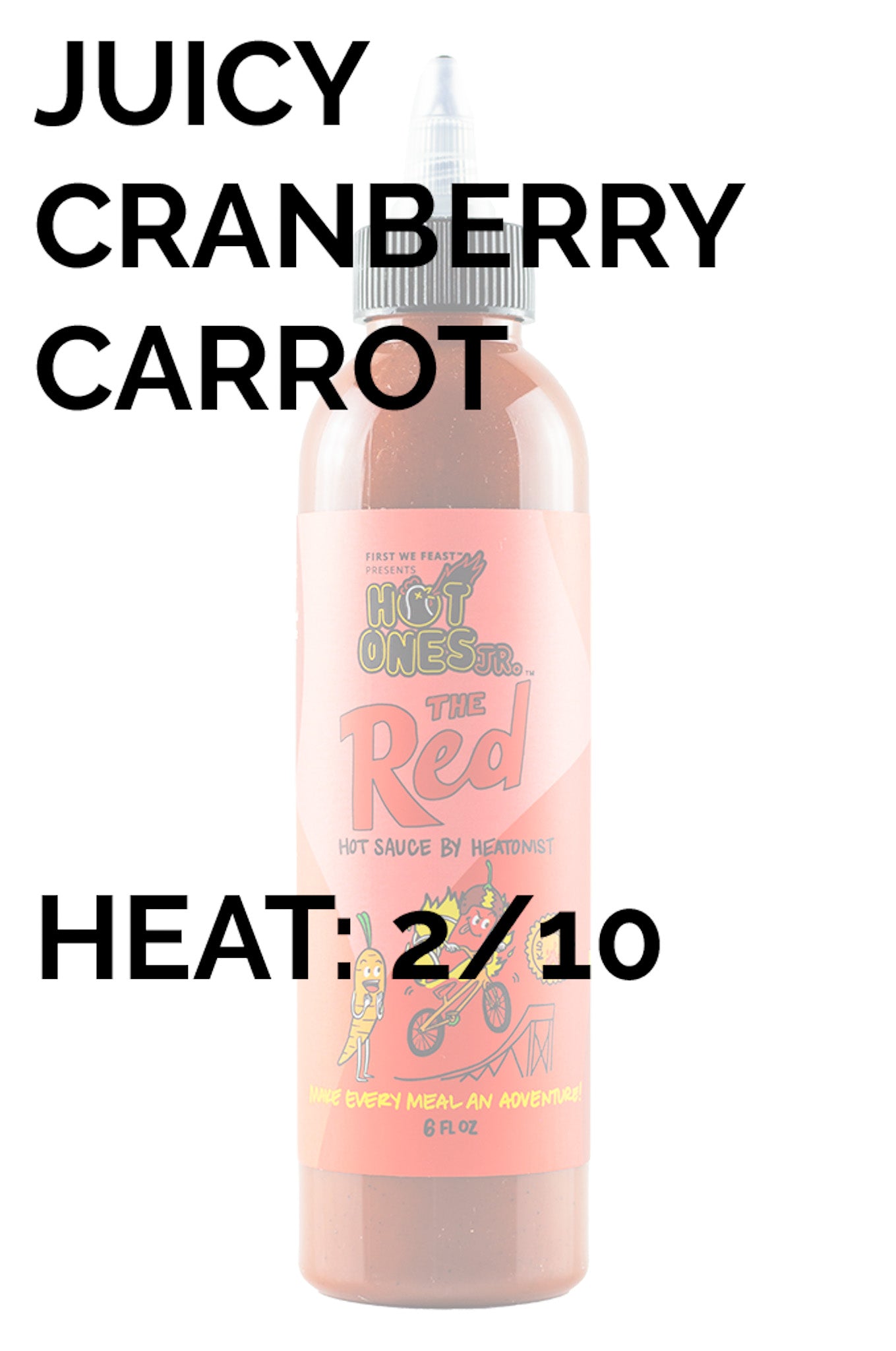 heatonist-hot-ones-jr-the-red-sauce-douce-grenade-5-oz image 2