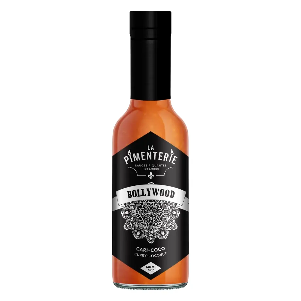 la-pimenterie-bollywood-sauce-piquante-coco-curry-148-ml image 1