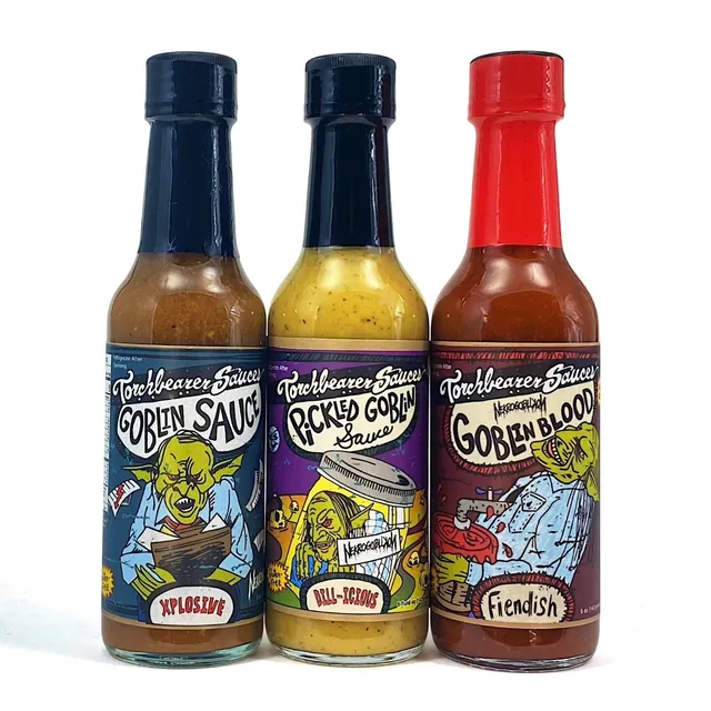 torchbearer-nekrogoblikon-goblin-coffret-3-sauces-piquantes image 1