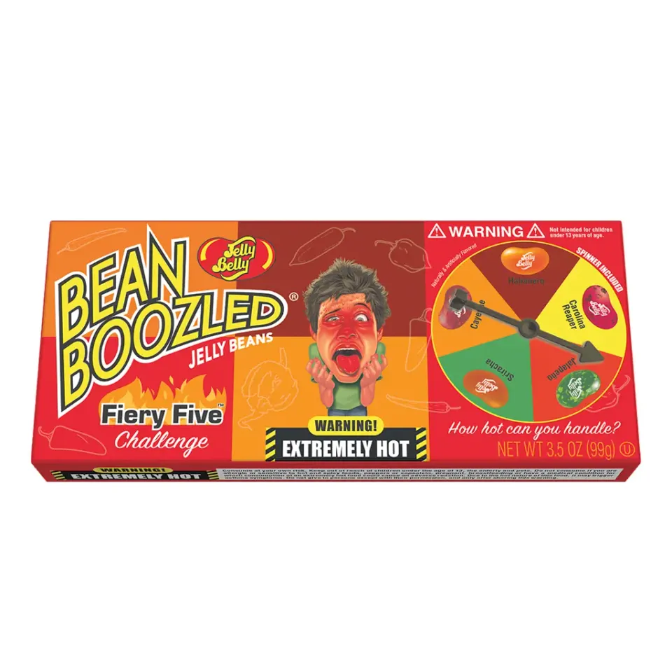 jelly-belly-fiery-five-bonbons-piquants-roulette-99g image 1