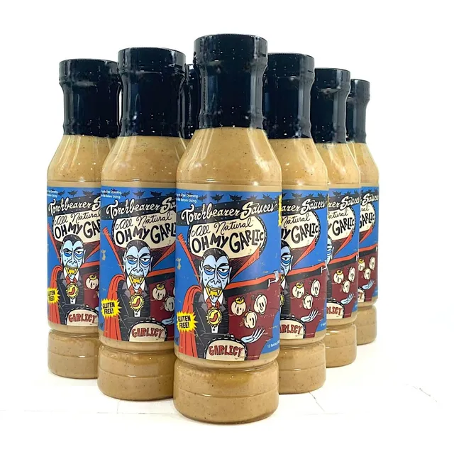 torchbearer-oh-my-garlic-sauce-l-ail-lot-12-douce-cr-meuse image 1