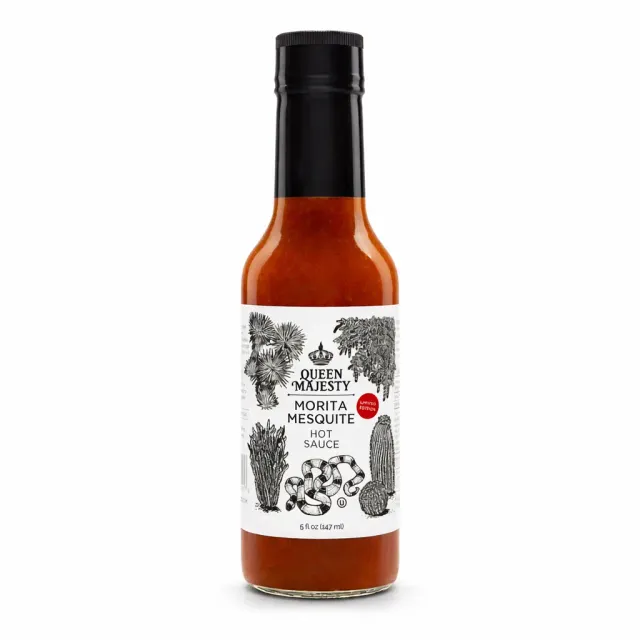 queen-majesty-morita-mesquite-sauce-bbq-148-ml-fum-e image 1