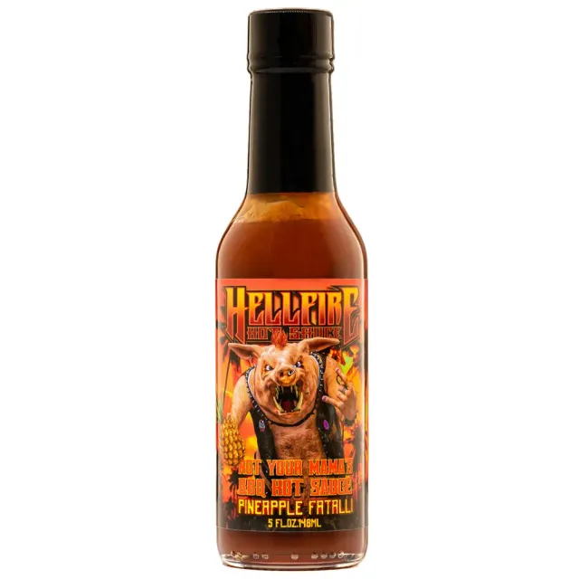 hellfire-pineapple-fatalli-sauce-bbq-ananas-148ml image 1
