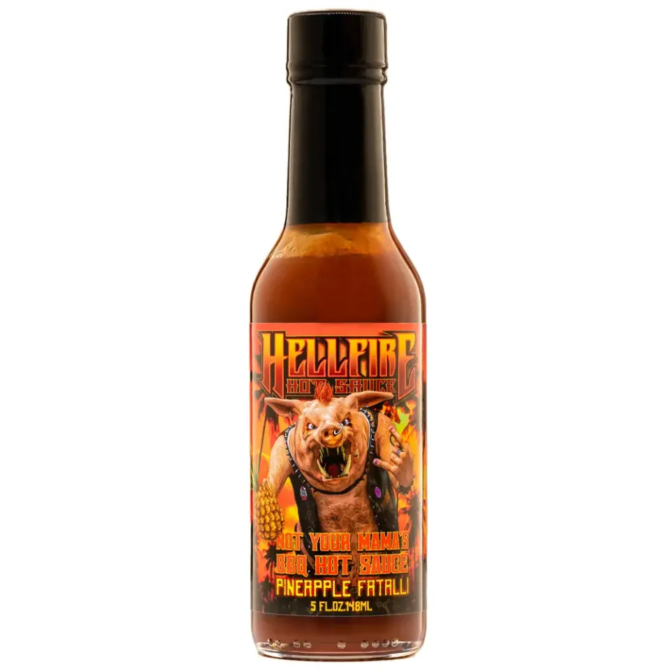 hellfire-pineapple-fatalli-sauce-bbq-ananas-148ml image 1