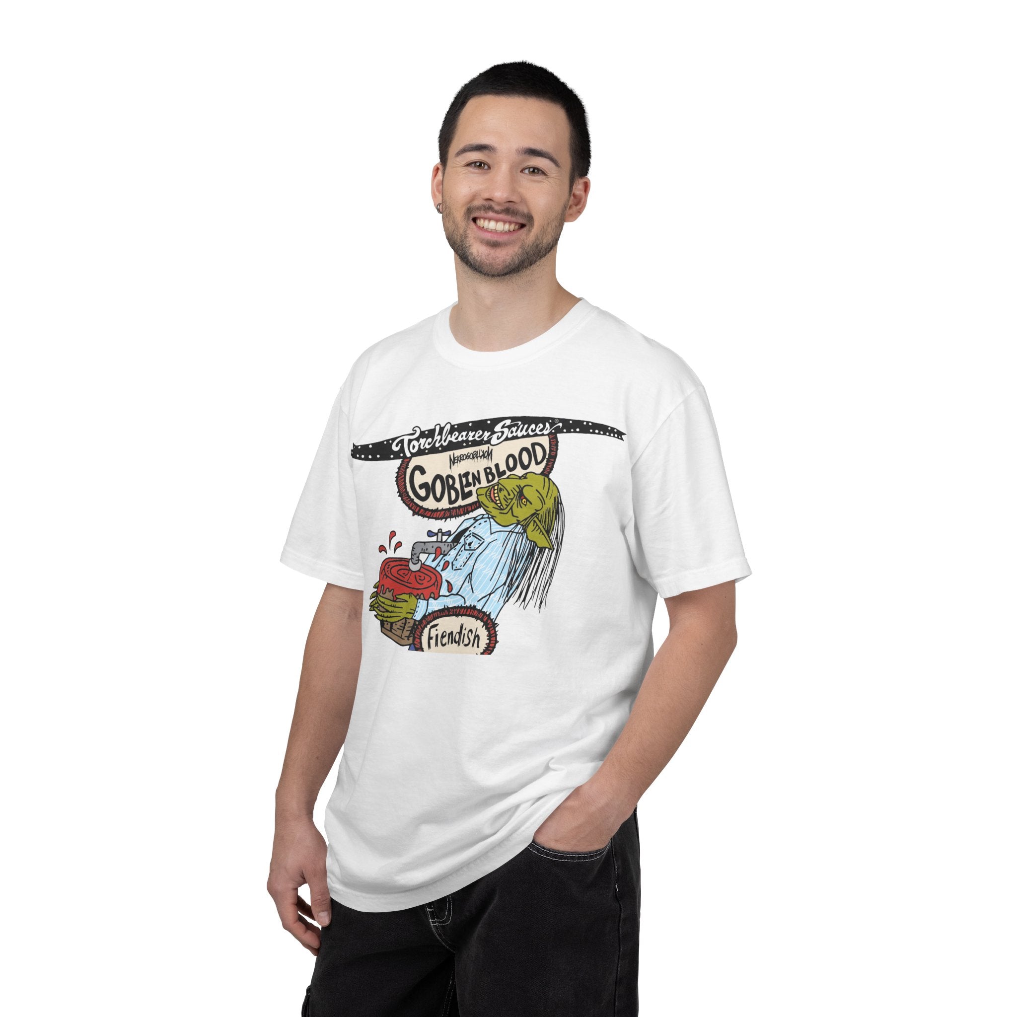torchbearer-goblin-blood-t-shirt-coton-noir-taille-l image 2