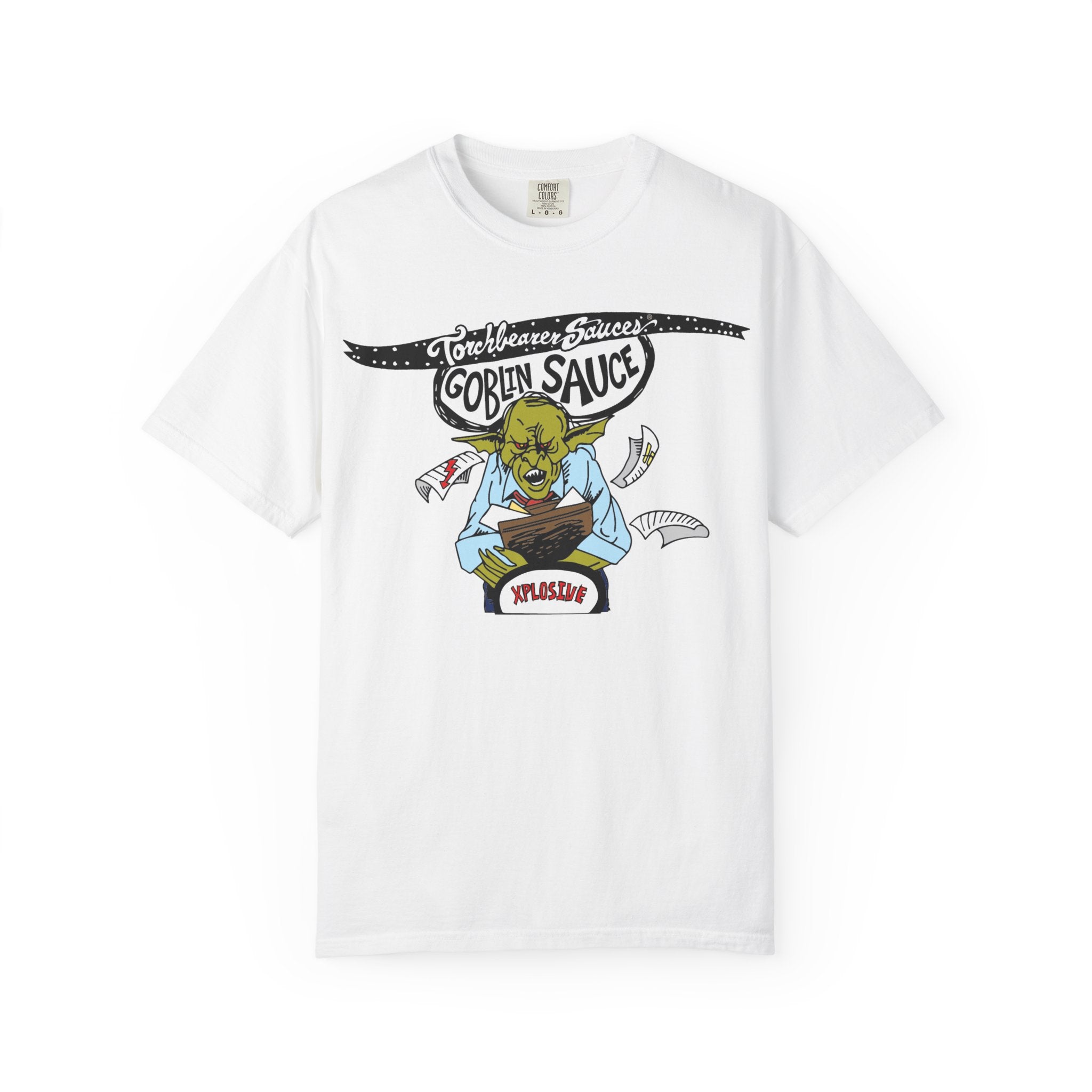 torchbearer-goblin-sauce-t-shirt-noir-coton-taille-l image 3