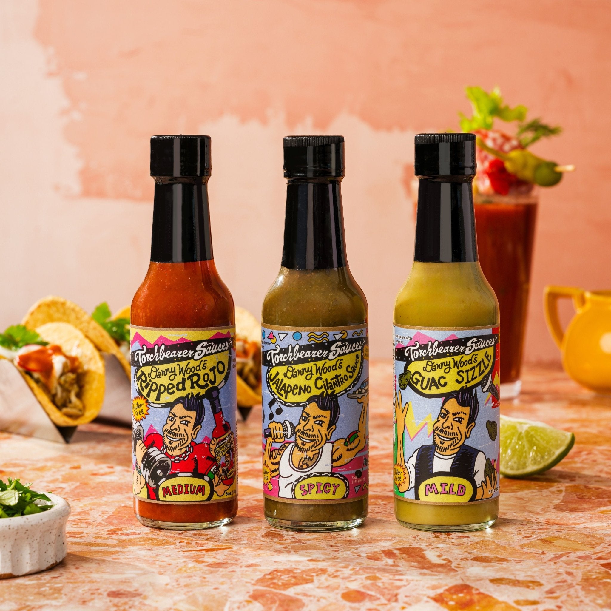 torchbearer-danny-wood-s-5-pack-sauce-piquante-coffret-5-jalape-o image 2