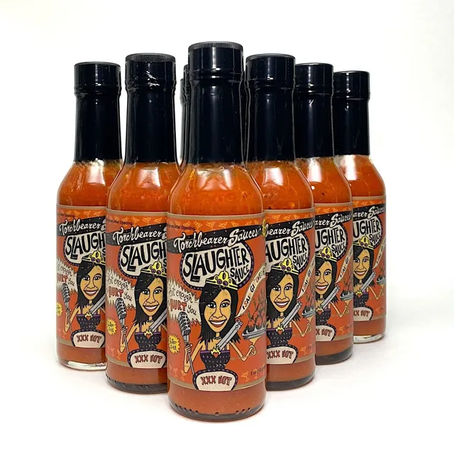 torchbearer-slaughter-sauce-piquante-lot-12-habanero image 1