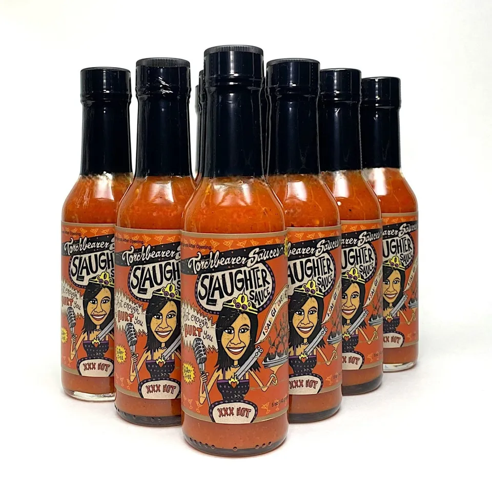 torchbearer-slaughter-sauce-piquante-lot-12-habanero image 1