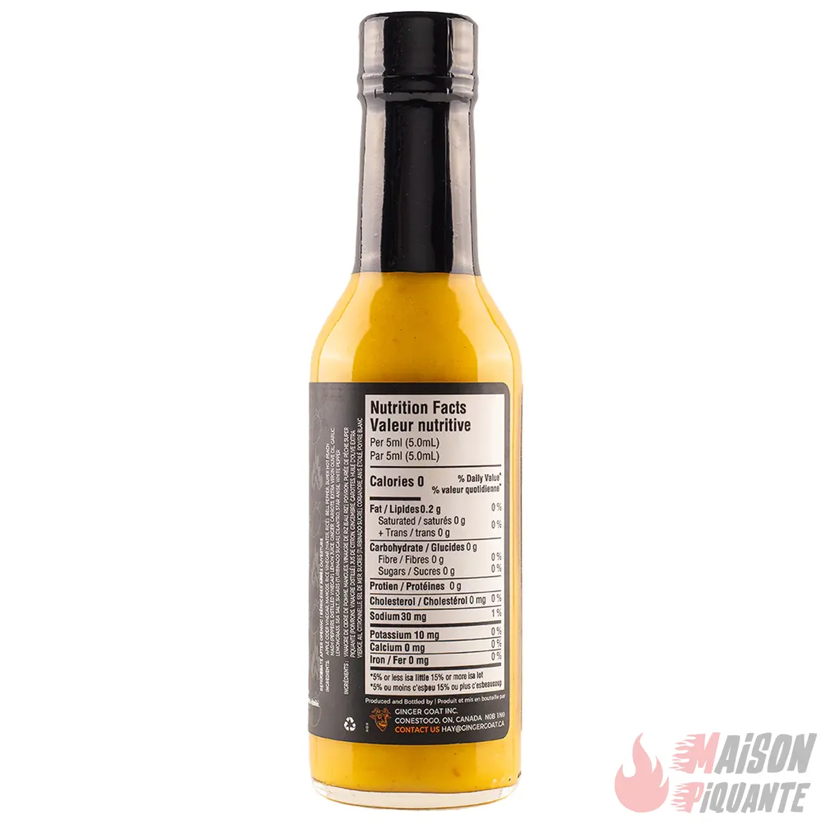ginger-goat-tropic-star-sauce-piquante-mangue-citronnelle-148ml image 3