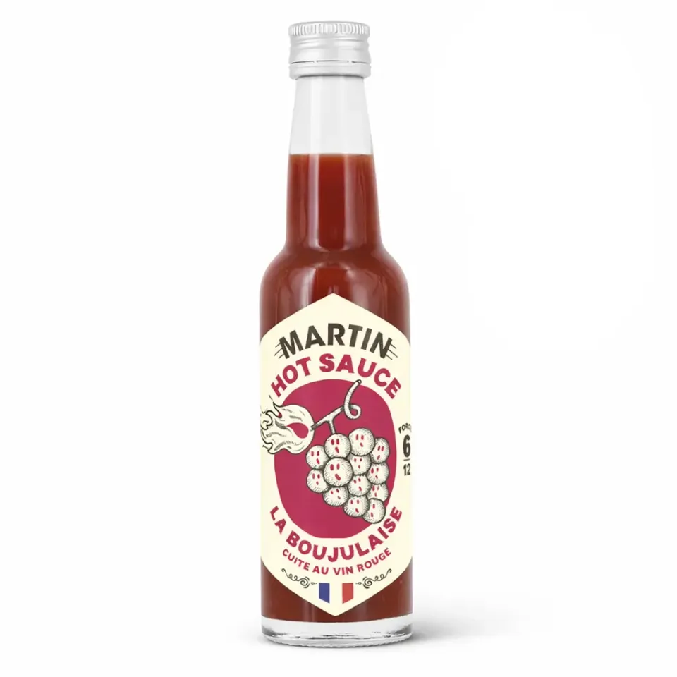 boujulaise-martin-sauce-piquante-vin-rouge-gamay-100g-habanero image 1