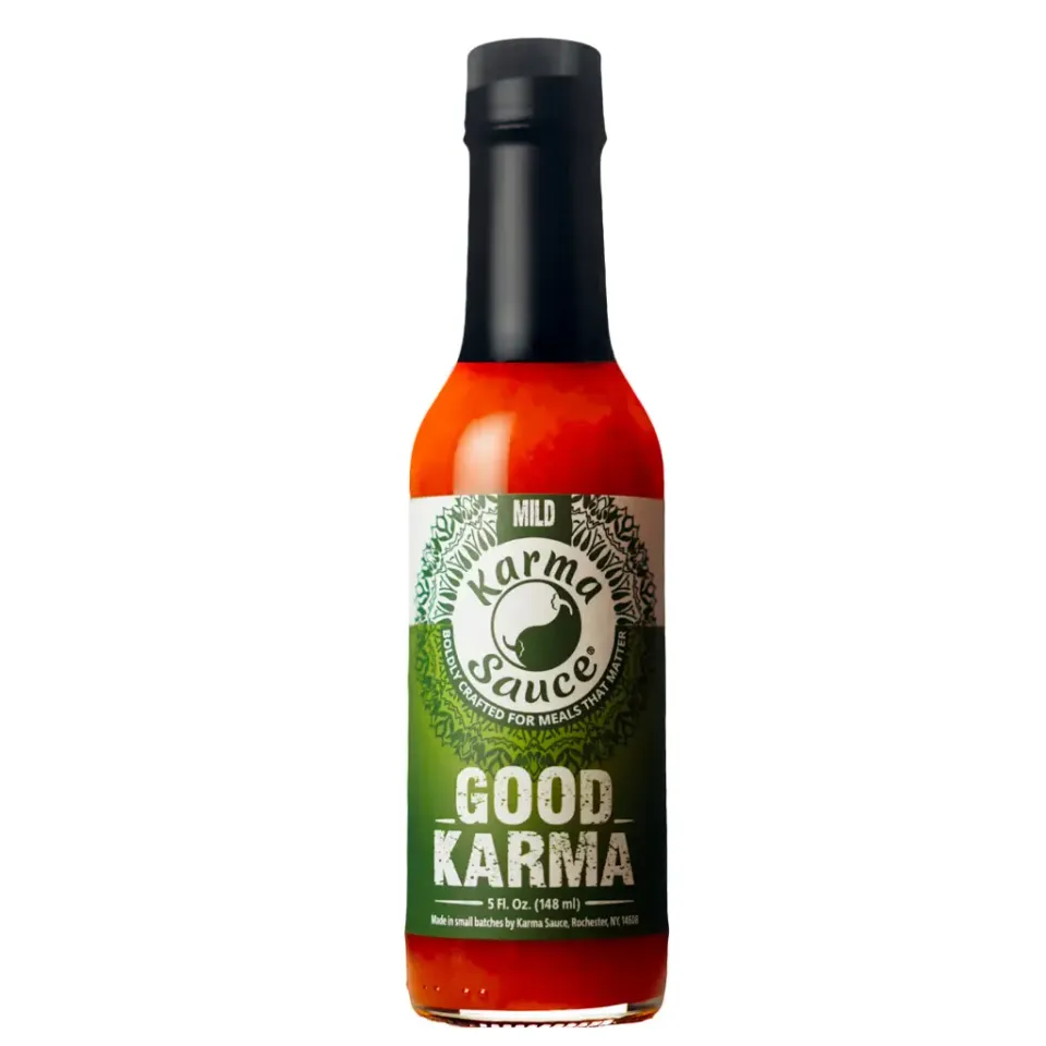 karma-sauce-good-karma-verte-sauce-piquante-gingembre-148-ml image 1