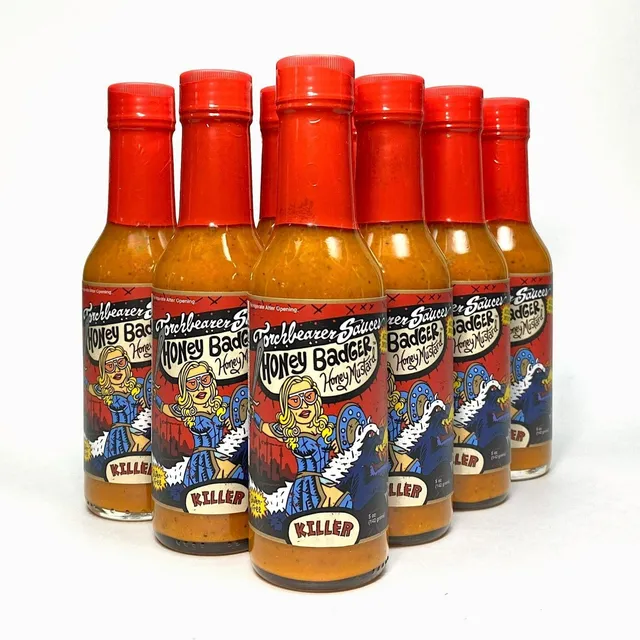 torchbearer-honey-badger-sauce-moutarde-miel-lot-de-12 image 1