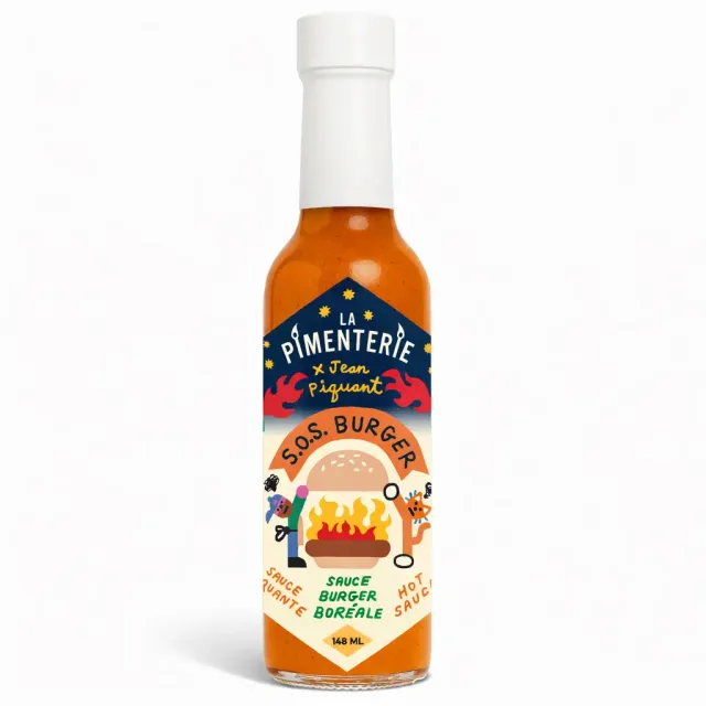 la-pimenterie-sos-burger-sauce-habanero-bor-ale-148ml image 1