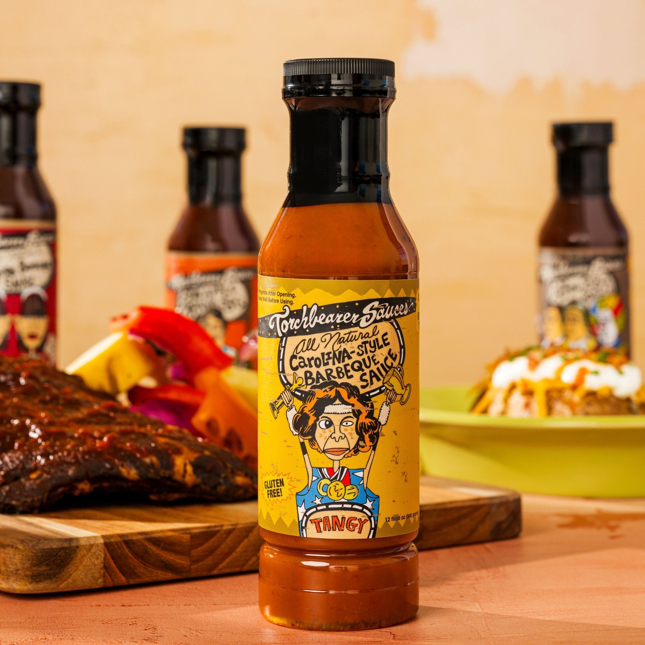 torchbearer-bbq-sauces-carolina-style-sauce-barbecue-vinaigre-moutarde image 2