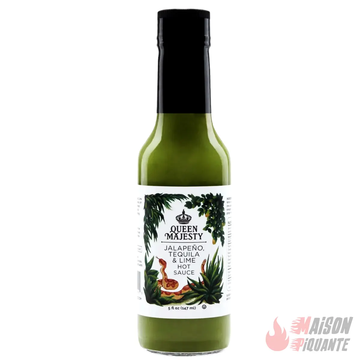 queen-majesty-jalape-o-tequila-lime-sauce-piquante-148-ml image 1