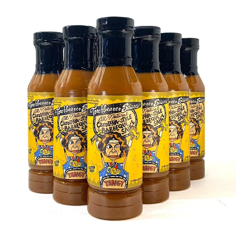 torchbearer-carolina-bbq-sauce-barbecue-lot-12-bouteilles-355-ml image 1