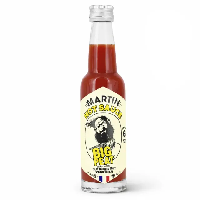 martin-big-peat-sauce-piquante-whisky-cossais-habanero-100-g image 1