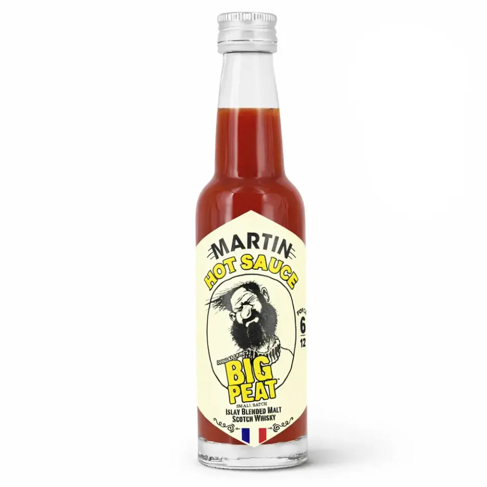 martin-big-peat-sauce-piquante-whisky-cossais-habanero-100-g image 1